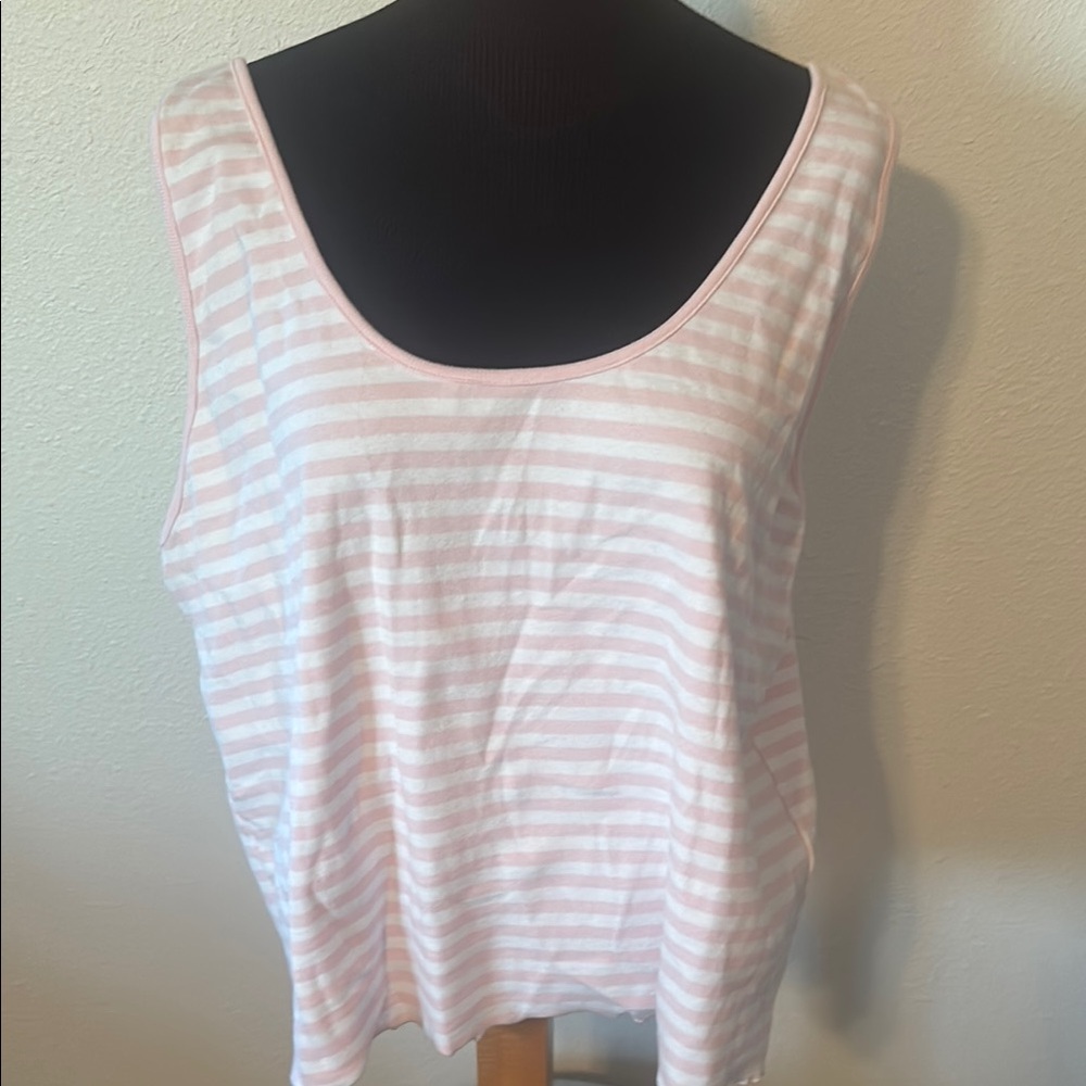 Stoney Clover Striped Knit Tank Tops size 3X